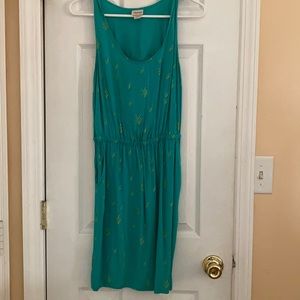 Teal, lightweight, comfy, summer dress